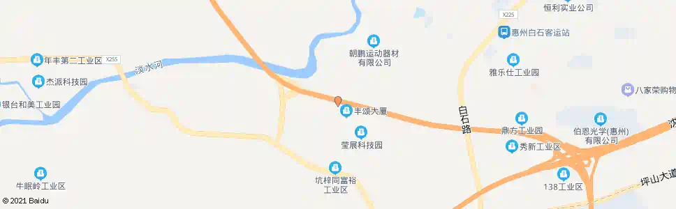 东莞大浪同富裕路口_公交站地图_东莞公交_妙搜公交查询2025