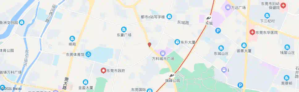 东莞方中电脑城_公交站地图_东莞公交_妙搜公交查询2025