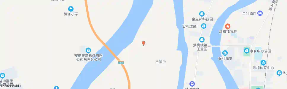 东莞泗安医院_公交站地图_东莞公交_妙搜公交查询2025