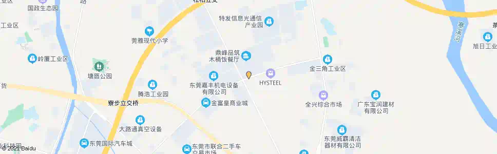 东莞风临花语岸_公交站地图_东莞公交_妙搜公交查询2025