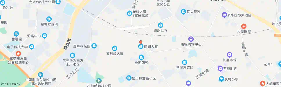 东莞黎贝岭_公交站地图_东莞公交_妙搜公交查询2025