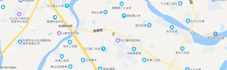 东莞汾溪路口_公交站地图_东莞公交_妙搜公交查询2025
