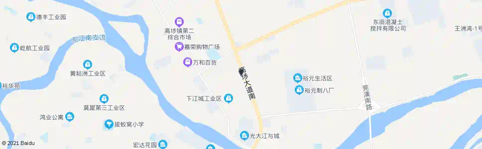 东莞高埗交通分局_公交站地图_东莞公交_妙搜公交查询2025