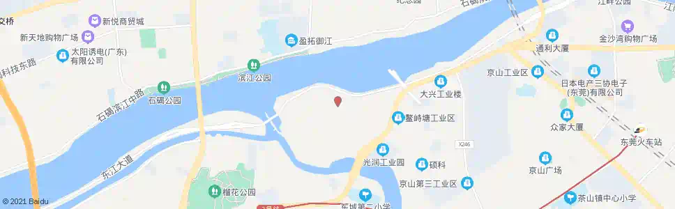 东莞鳌峙塘北_公交站地图_东莞公交_妙搜公交查询2025