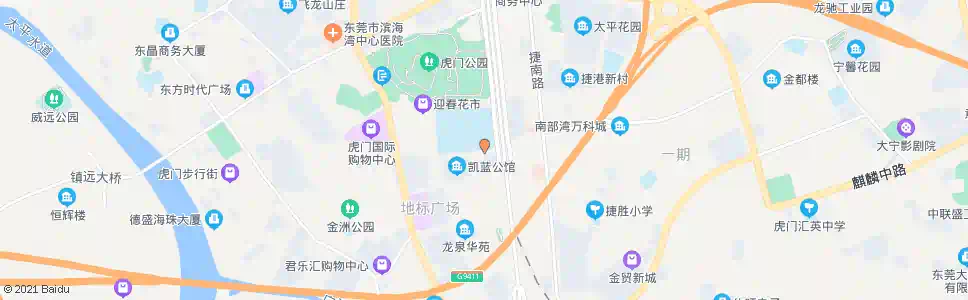 东莞宝安交警大队_公交站地图_东莞公交_妙搜公交查询2025