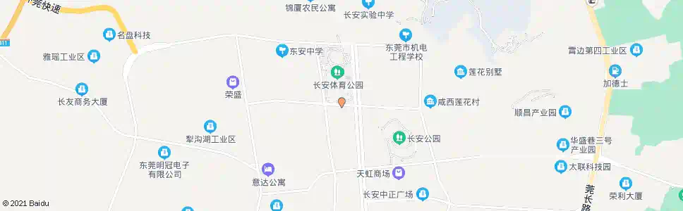 东莞体育公园南门_公交站地图_东莞公交_妙搜公交查询2025