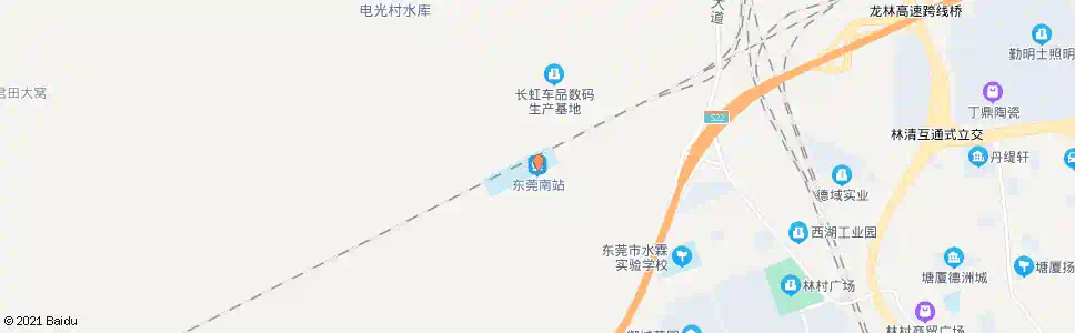 东莞社岗村南_公交站地图_东莞公交_妙搜公交查询2025