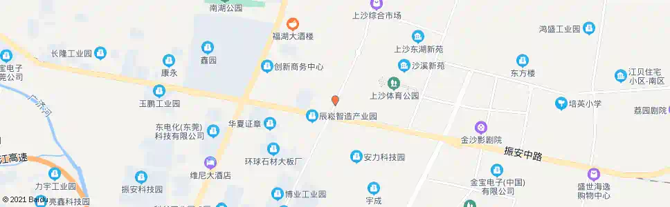 东莞中南广场东门_公交站地图_东莞公交_妙搜公交查询2025