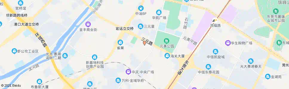 东莞报业大厦_公交站地图_东莞公交_妙搜公交查询2025