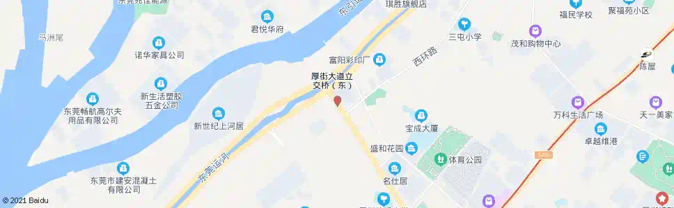 东莞鹿港小镇_公交站地图_东莞公交_妙搜公交查询2025