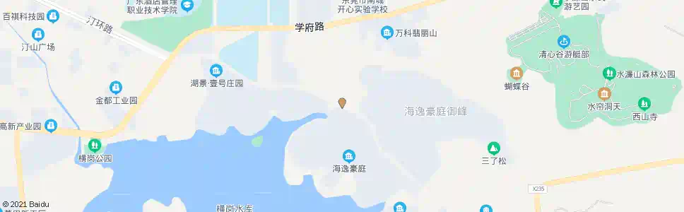 东莞海逸豪庭_公交站地图_东莞公交_妙搜公交查询2025