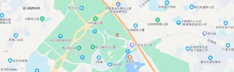 东莞总部一号_公交站地图_东莞公交_妙搜公交查询2025
