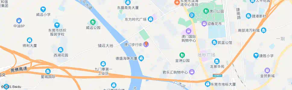 东莞虎门步行街(恒波通讯)_公交站地图_东莞公交_妙搜公交查询2025