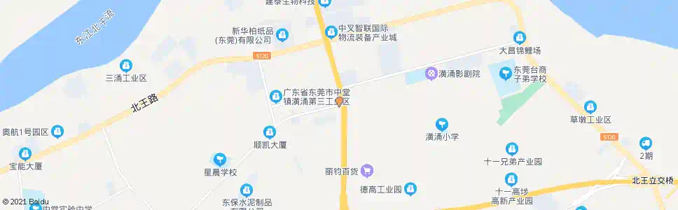 东莞潢涌商业城_公交站地图_东莞公交_妙搜公交查询2025