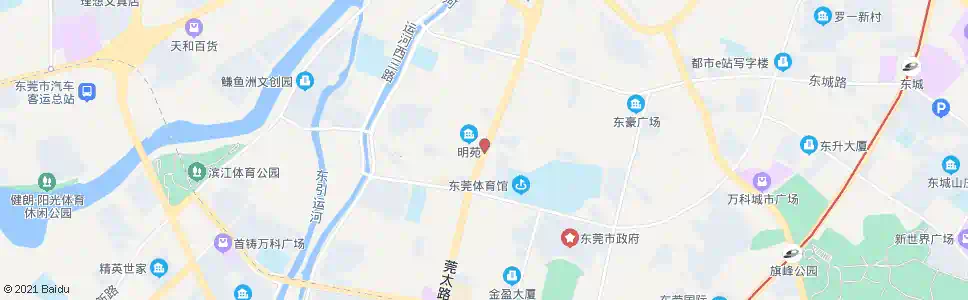 东莞益寿山庄_公交站地图_东莞公交_妙搜公交查询2025