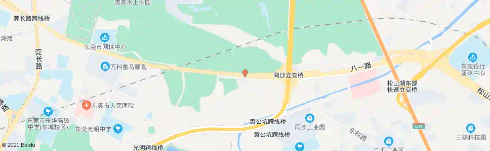 东莞同沙村口_公交站地图_东莞公交_妙搜公交查询2025