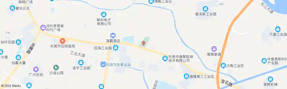东莞古塔公园_公交站地图_东莞公交_妙搜公交查询2025