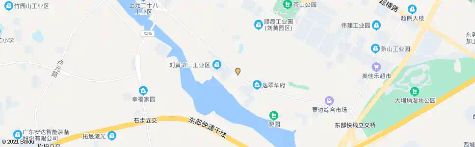 东莞刘黄_公交站地图_东莞公交_妙搜公交查询2025