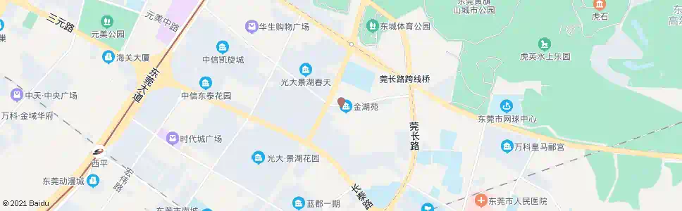 东莞立新光大路_公交站地图_东莞公交_妙搜公交查询2025