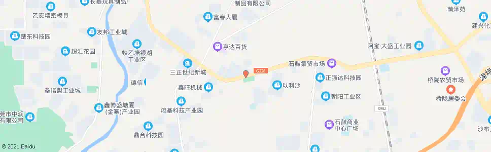 东莞平山居委会_公交站地图_东莞公交_妙搜公交查询2025