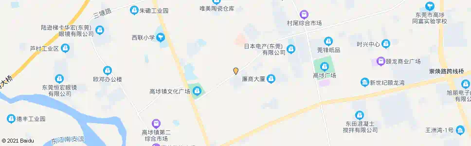 东莞绿化路口_公交站地图_东莞公交_妙搜公交查询2025
