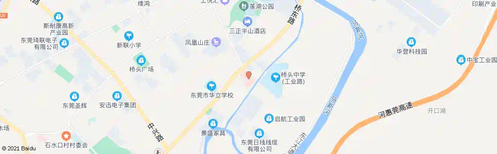 东莞桥头医院_公交站地图_东莞公交_妙搜公交查询2025