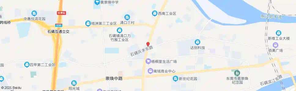 东莞涌口村_公交站地图_东莞公交_妙搜公交查询2025