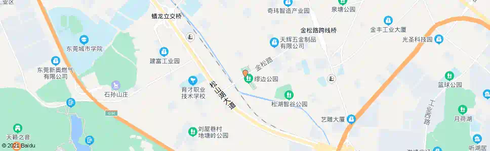 东莞缪边公园_公交站地图_东莞公交_妙搜公交查询2025