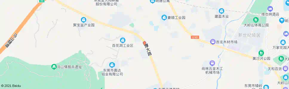 东莞乐天实业集团_公交站地图_东莞公交_妙搜公交查询2025