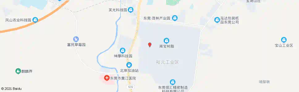 东莞裕元工业区_公交站地图_东莞公交_妙搜公交查询2025