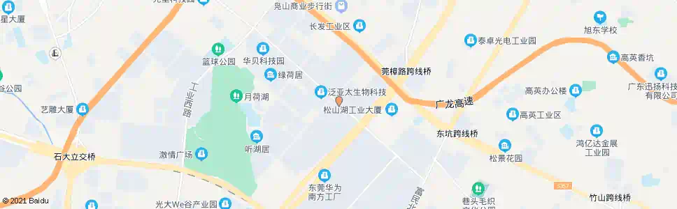 东莞工业北路东_公交站地图_东莞公交_妙搜公交查询2025