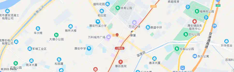 东莞明丰大厦_公交站地图_东莞公交_妙搜公交查询2025