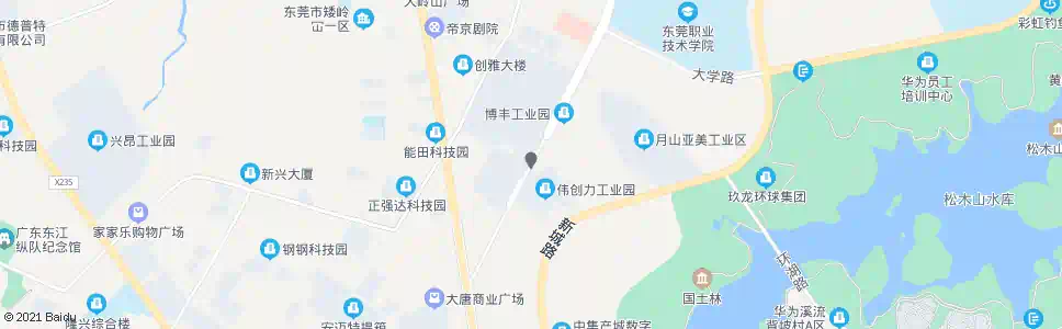 东莞小南区_公交站地图_东莞公交_妙搜公交查询2025