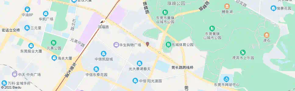 东莞黄旗印象_公交站地图_东莞公交_妙搜公交查询2025