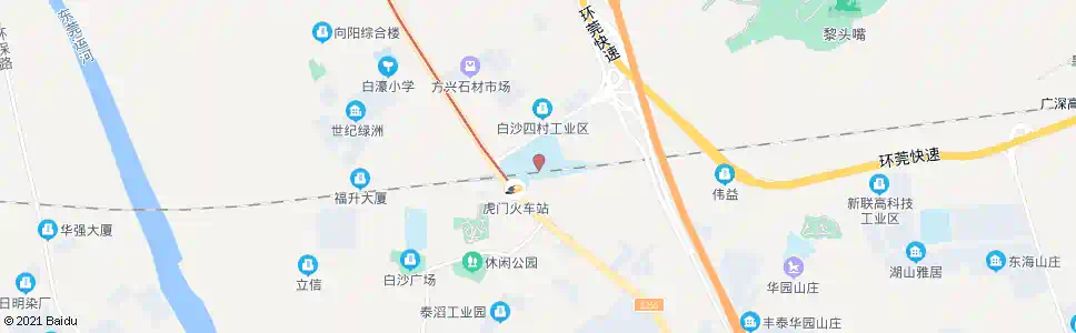 东莞虎门高铁站_公交站地图_东莞公交_妙搜公交查询2025