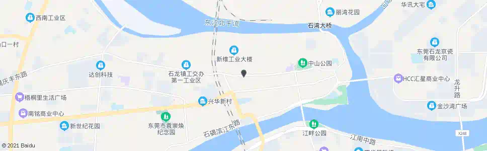 东莞大华广场_公交站地图_东莞公交_妙搜公交查询2025