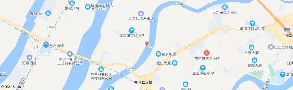 东莞九曲大桥_公交站地图_东莞公交_妙搜公交查询2025