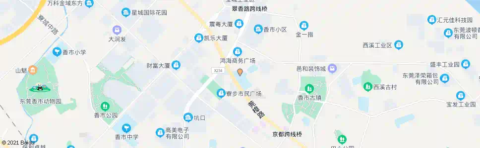 东莞寮步中学_公交站地图_东莞公交_妙搜公交查询2025