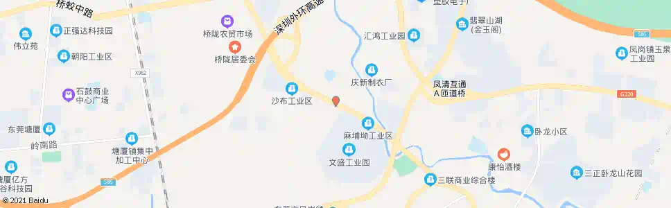 东莞竹尾田市场_公交站地图_东莞公交_妙搜公交查询2025