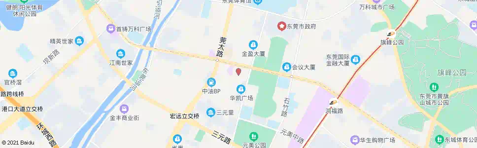 东莞沃尔玛(华润商场)_公交站地图_东莞公交_妙搜公交查询2025
