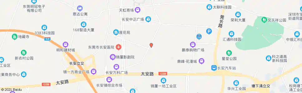 东莞星港城购物中心_公交站地图_东莞公交_妙搜公交查询2025