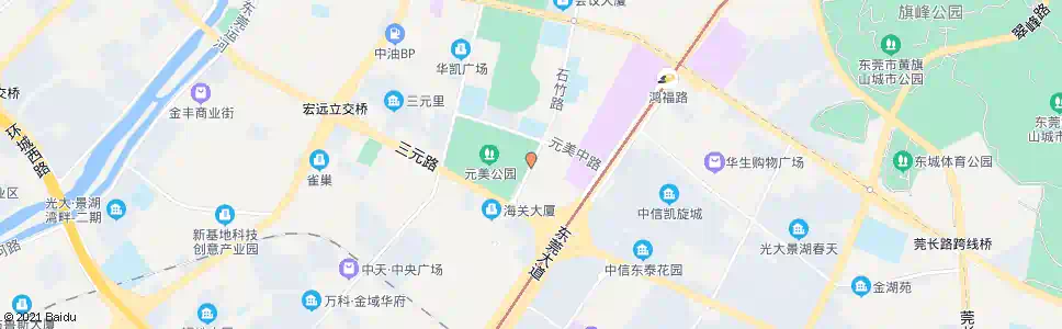 东莞稻花村_公交站地图_东莞公交_妙搜公交查询2025