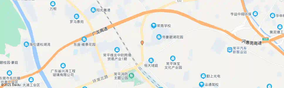 东莞碧湖花园_公交站地图_东莞公交_妙搜公交查询2025