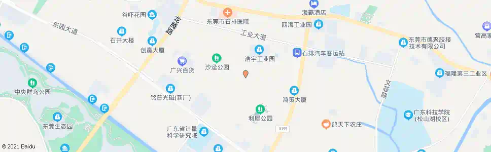 东莞上沙庙边王_公交站地图_东莞公交_妙搜公交查询2025