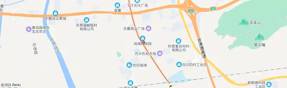 东莞白濠_公交站地图_东莞公交_妙搜公交查询2025