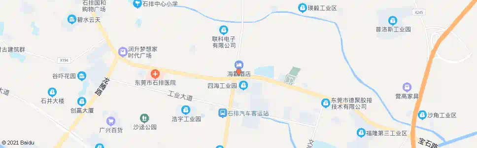 东莞福隆油站_公交站地图_东莞公交_妙搜公交查询2025