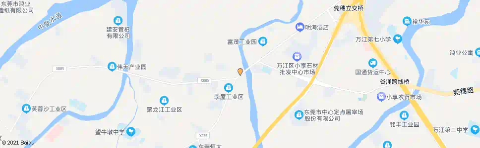 东莞上合_公交站地图_东莞公交_妙搜公交查询2025