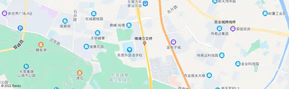 东莞石井支路口_公交站地图_东莞公交_妙搜公交查询2025