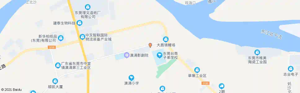 东莞潢涌农民公寓_公交站地图_东莞公交_妙搜公交查询2025