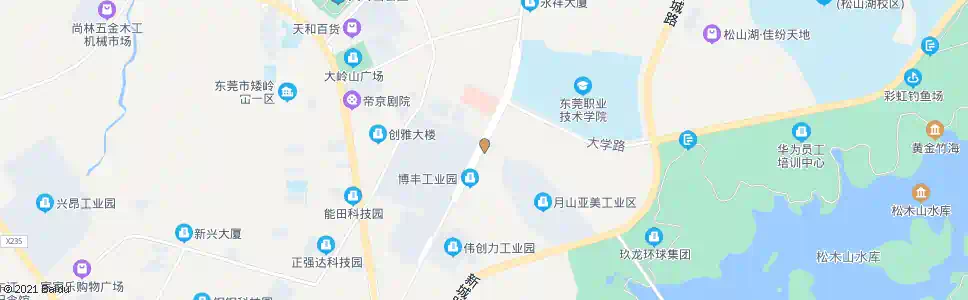 东莞大岭山城管分局_公交站地图_东莞公交_妙搜公交查询2025